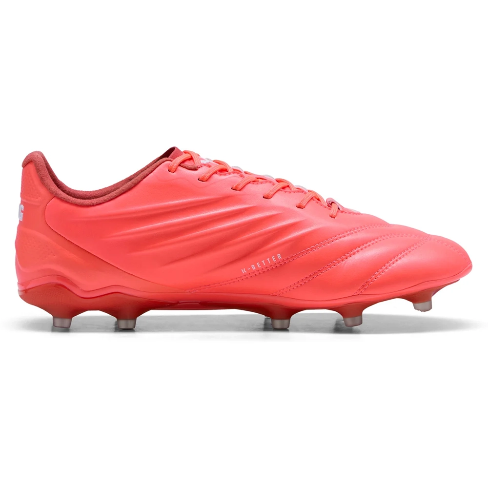Puma KING PRO FG/AG Fußballschuhe – Glowing Red / White / Red Fire
