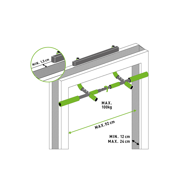 Schildkröt Fitness Multifunktionales Türreck 4 in 1 Schildkröt Fitness Multifunktionales Türreck 4 in 1