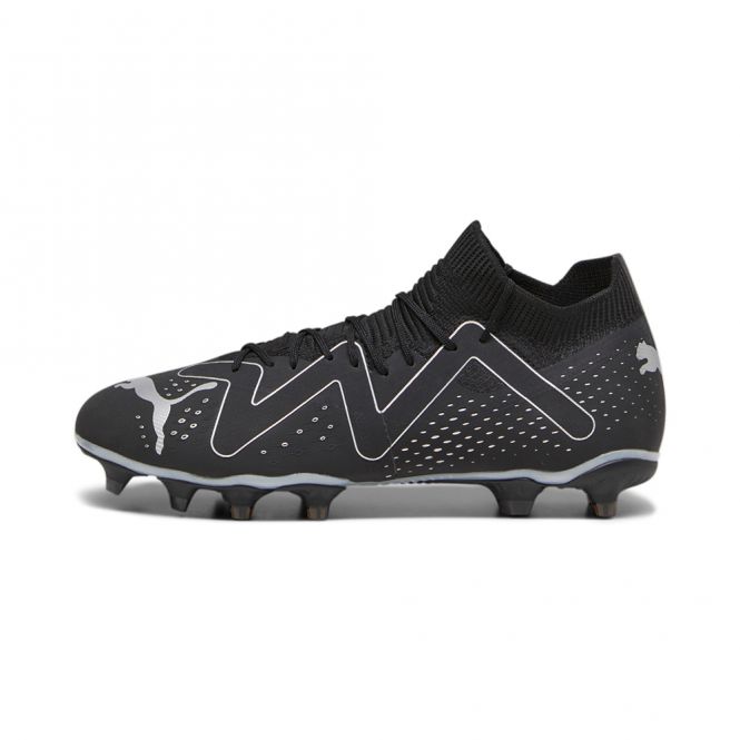 Puma FUTURE MATCH FG/AG Fussballschuh - black silver Puma FUTURE MATCH FG/AG Fussballschuh - black silver