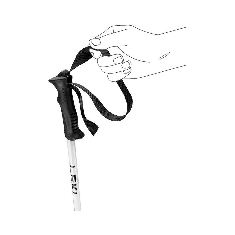 Leki Sentinel Skistöcke - black/white Leki Sentinel Skistöcke - black/white