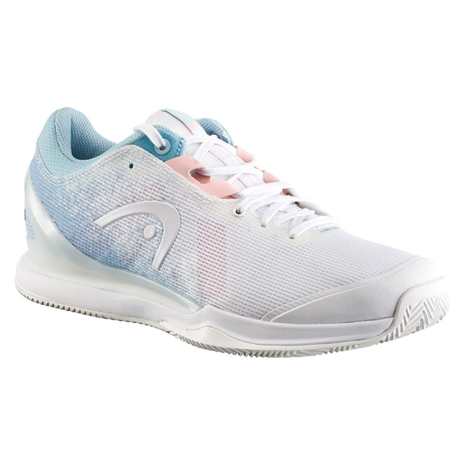 Head Sprint Pro 3.0 Clay Damen Tennisschuh - weiss/blau Head Sprint Pro 3.0 Clay Damen Tennisschuh - weiss/blau