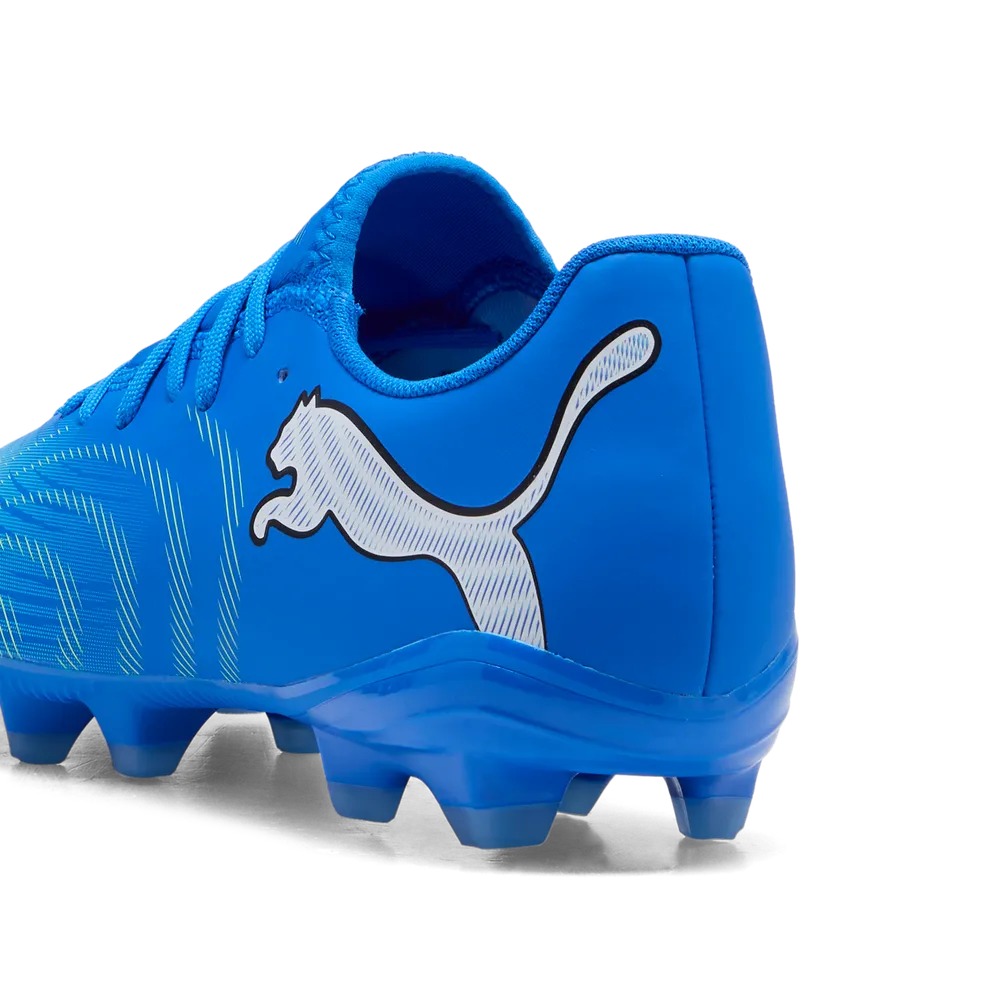 Puma FUTURE 9 PLAY FG/AG Fußballschuhe – Ultra Blue / White / Luminous Blue / Black