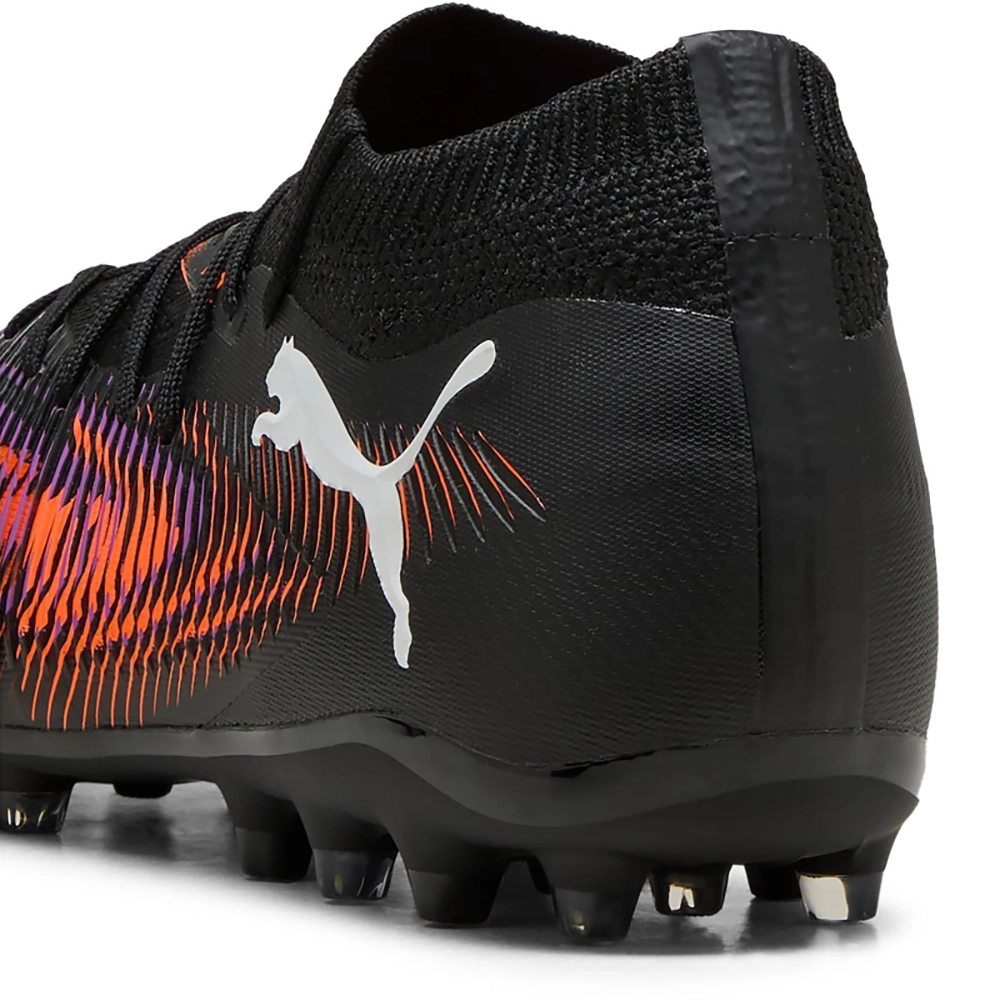 Puma FUTURE 8 MATCH MG Fußballschuhe – Black White/Glowing Red