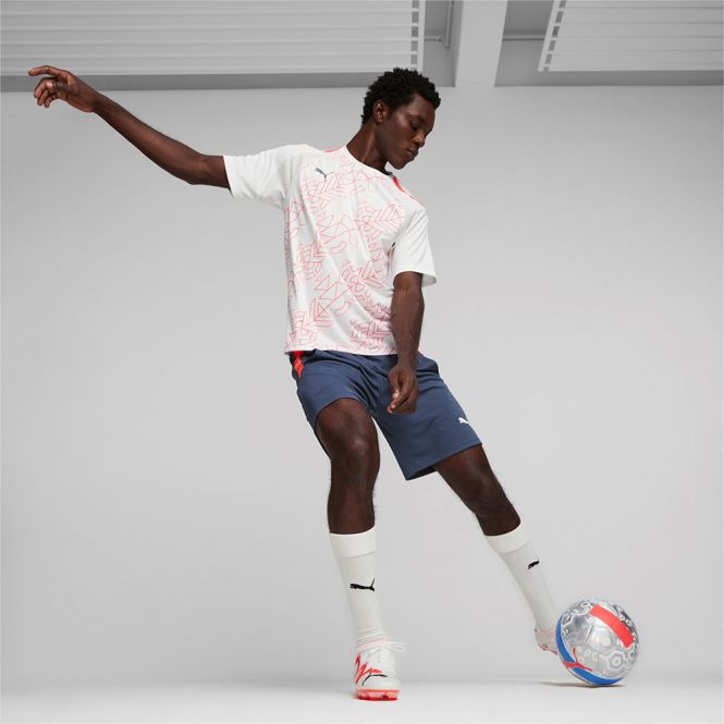 Puma FUTURE PRO FG/AG Fussballschuh - white black fire red Puma FUTURE PRO FG/AG Fussballschuh - white black fire red