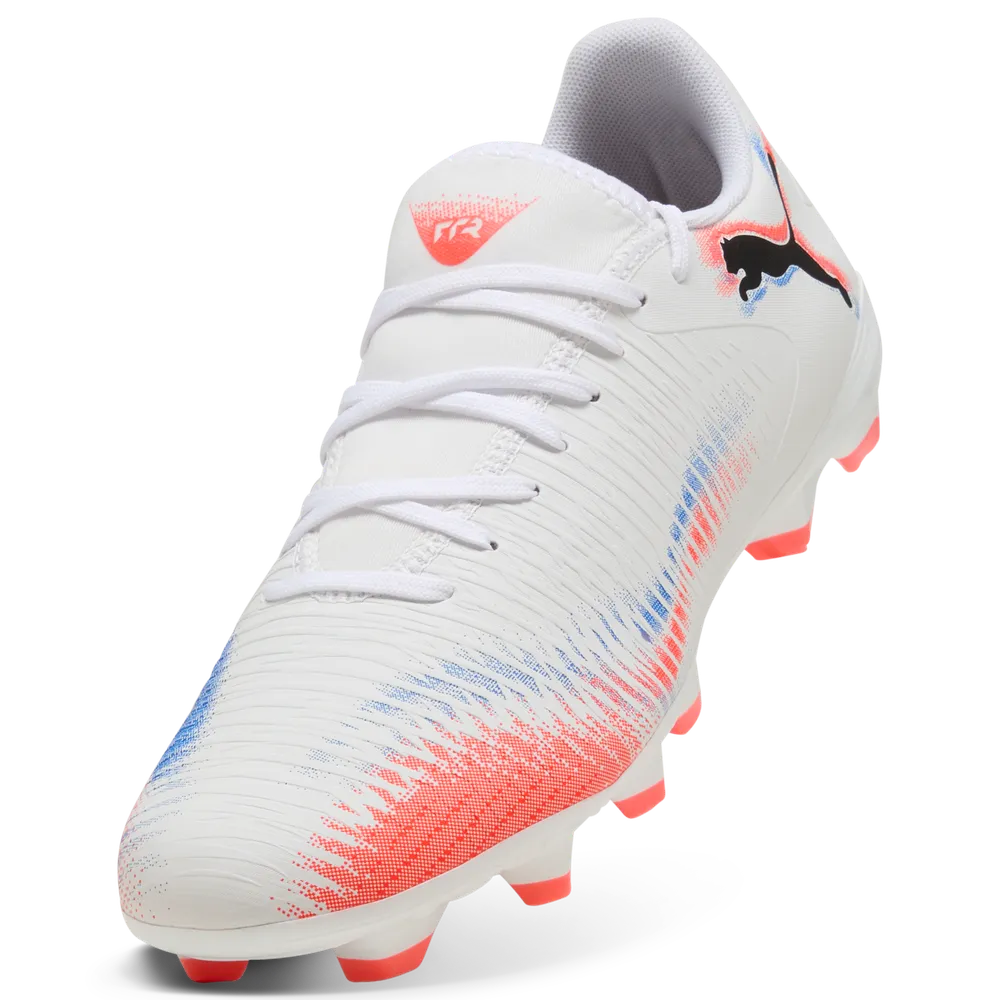 Puma FUTURE 8 PLAY FG/AG Fußballschuhe Unisex - White Black/Glowing Red Puma FUTURE 8 PLAY FG/AG Fußballschuhe Unisex - White Black/Glowing Red
