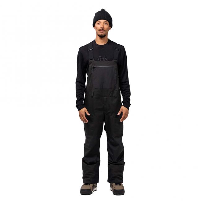 Jones MTN Surf Recycled Bib Herren - black 2024 Jones MTN Surf Recycled Bib Herren - black 2024