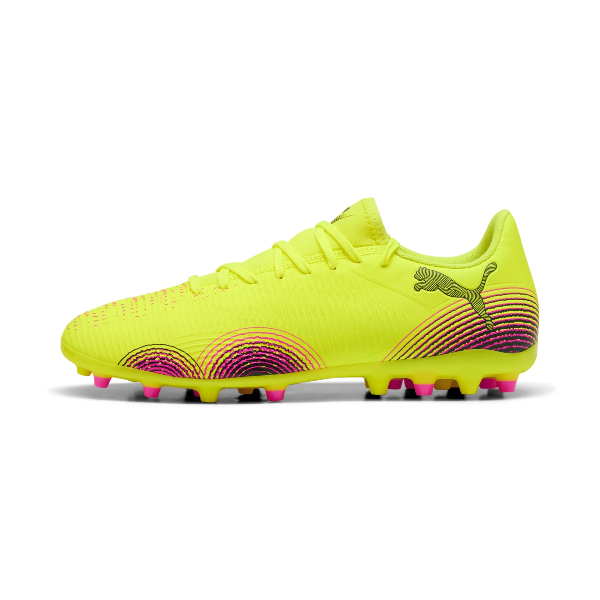 Puma FUTURE 8 PLAY MG Fußballschuhe Unisex – Yellow Alert