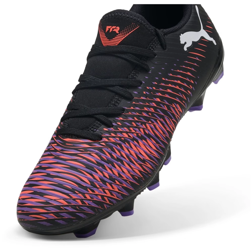 Puma FUTURE 8 PLAY FG/AG Fußballschuhe Damen – Black White/Glowing Red Puma FUTURE 8 PLAY FG/AG Fußballschuhe Damen – Black White/Glowing Red