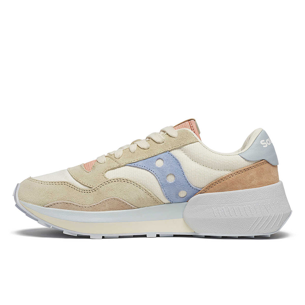 Saucony Jazz NXT Premium Damen Sneaker - Vanilla | Sky
