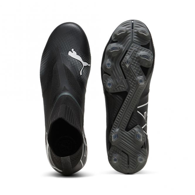 Puma FUTURE 7 MATCH+ LL FG/AG Fussballschuh - black white Puma FUTURE 7 MATCH+ LL FG/AG Fussballschuh - black white