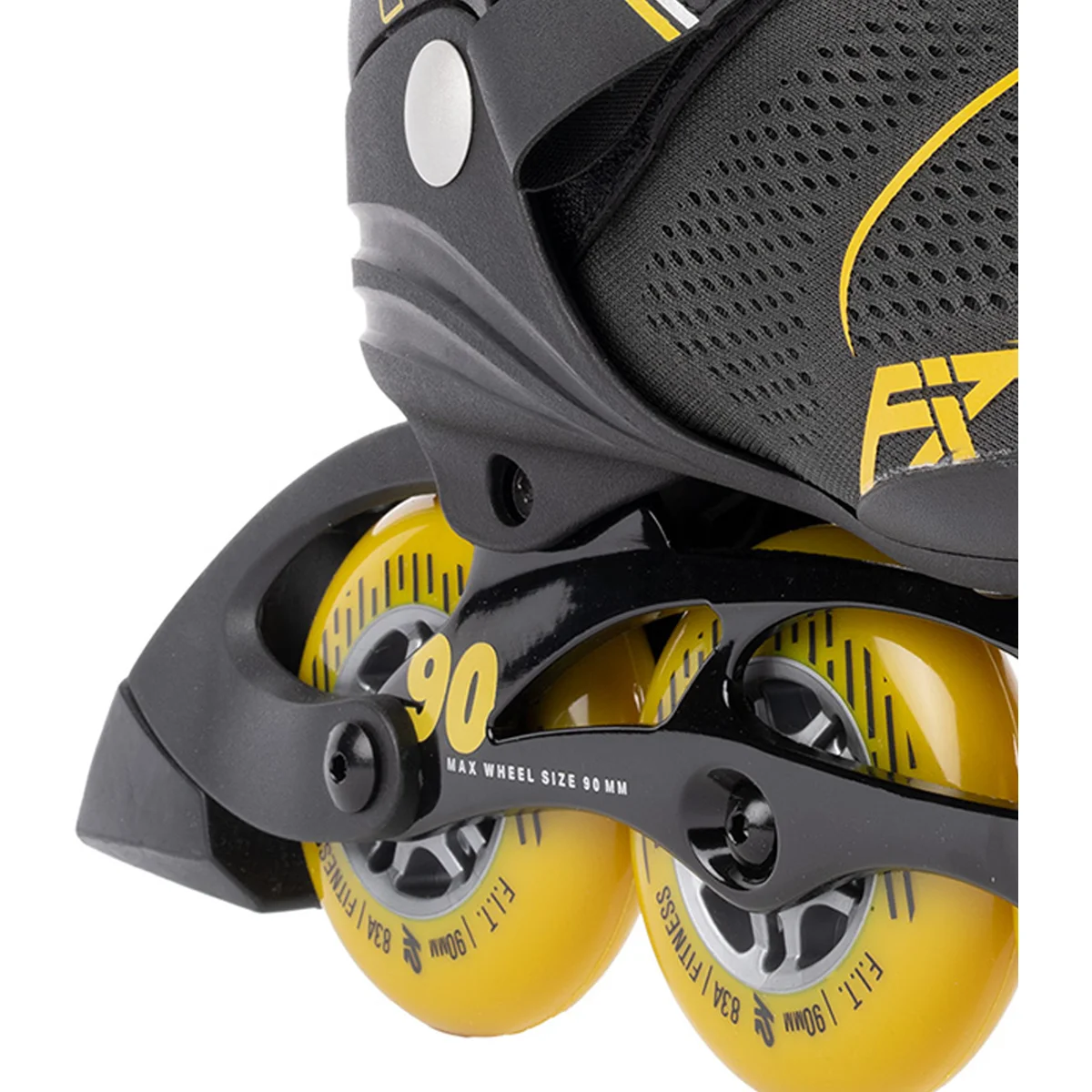 K2 F.I.T. 90 BOA Herren Inline Skate - gray/mustard K2 F.I.T. 90 BOA Herren Inline Skate - gray/mustard