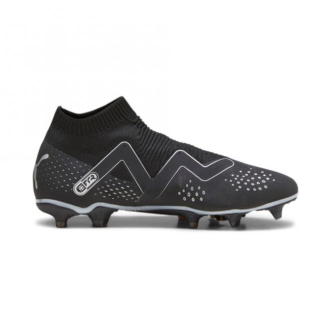 Puma FUTURE MATCH+ LL FG/AG Fussballschuh - black silver Puma FUTURE MATCH+ LL FG/AG Fussballschuh - black silver