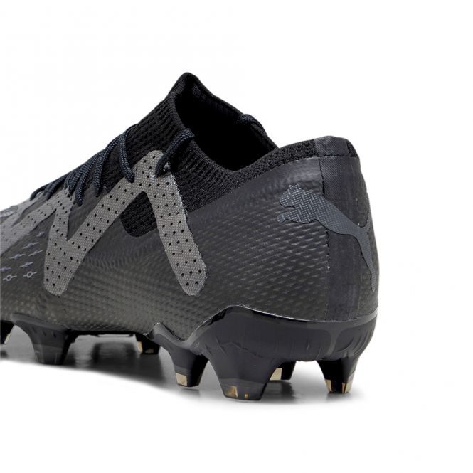 Puma FUTURE ULTIMATE Low FG/AG Fussballschuh - black silver Puma FUTURE ULTIMATE Low FG/AG Fussballschuh - black silver