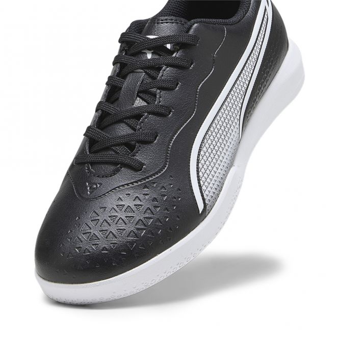 Puma KING MATCH IT JR Hallenschuh - schwarz/weiss Puma KING MATCH IT JR Hallenschuh - schwarz/weiss