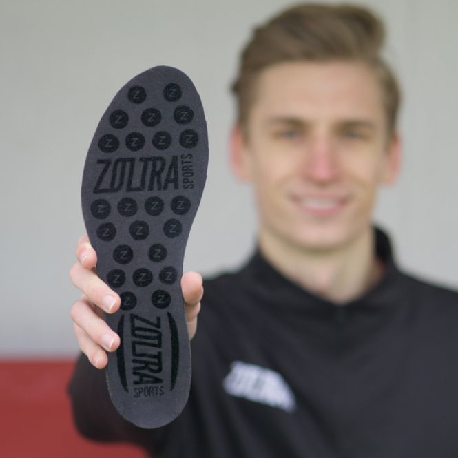 ZOLTRA GRIP FUSSBALL- EINLEGESOHLEN SCHWARZ ZOLTRA GRIP FUSSBALL- EINLEGESOHLEN SCHWARZ