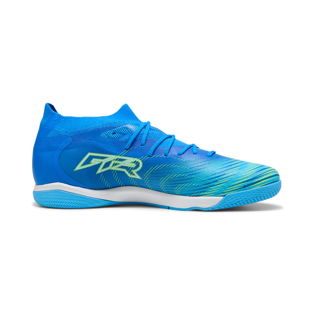 Puma FUTURE 9 MATCH IT Fußballschuhe – Ultra Blue / White / Luminous Blue / Black