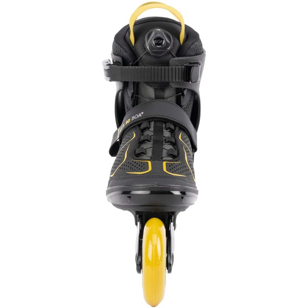 K2 F.I.T. 90 BOA Herren Inline Skate - gray/mustard