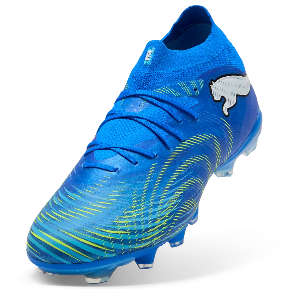 Puma FUTURE 9 PRO FG/AG Fußballschuhe – Ultra Blue / White / Luminous Blue / Black