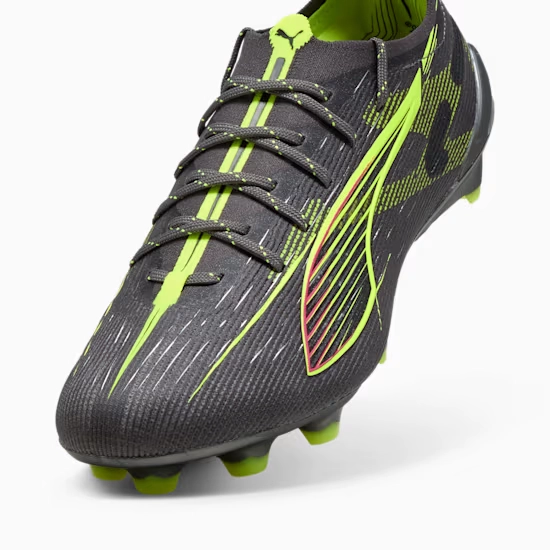 Puma ULTRA 5 ULTIMATE FG Fußballschuhe Unisex – Silver / Yellow