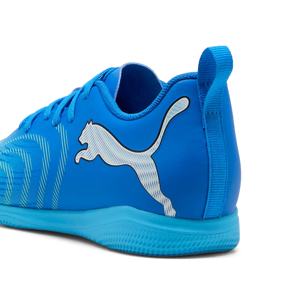 Puma FUTURE 9 PLAY IT Fußballschuhe Kinder – Ultra Blue / White / Luminous Blue / Black