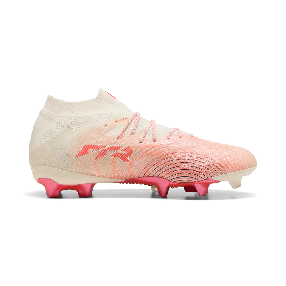Puma FUTURE 9 ULTIMATE FG Damen Fußballschuhe – Sugared Almond / White / Ultra Red / Black