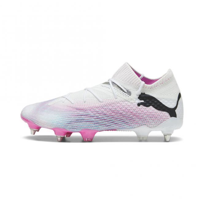Puma FUTURE 7 ULTIMATE MxSG Fussballschuh - white poison pink Puma FUTURE 7 ULTIMATE MxSG Fussballschuh - white poison pink