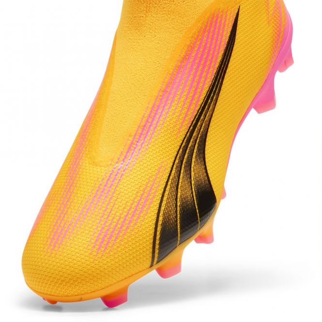 Puma ULTRA MATCH+ LL FG/AG Fussballschuh - Sun Stream Black-Sunset Glow