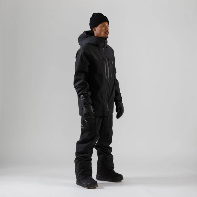 Jones MTN Surf Herren Ski-/ Snowboardjacke - black 2023 Jones MTN Surf Herren Ski-/ Snowboardjacke - black 2023