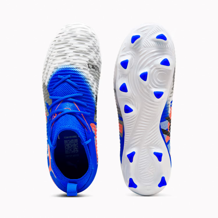 Puma FUTURE 8 Match Forever FG/AG Fussballschuh Kinder - blau/weiss