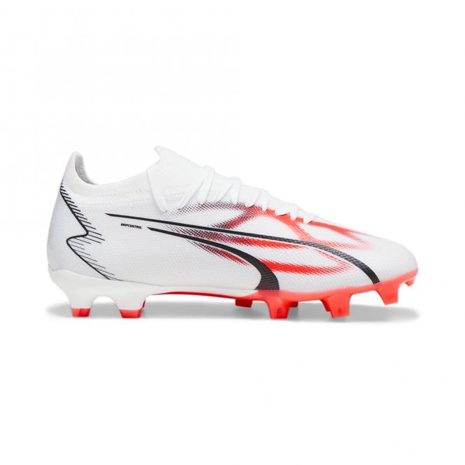 Puma ULTRA MATCH FG/AG WN's Damen Fussballschuh - white black fire red Puma ULTRA MATCH FG/AG WN's Damen Fussballschuh - white black fire red