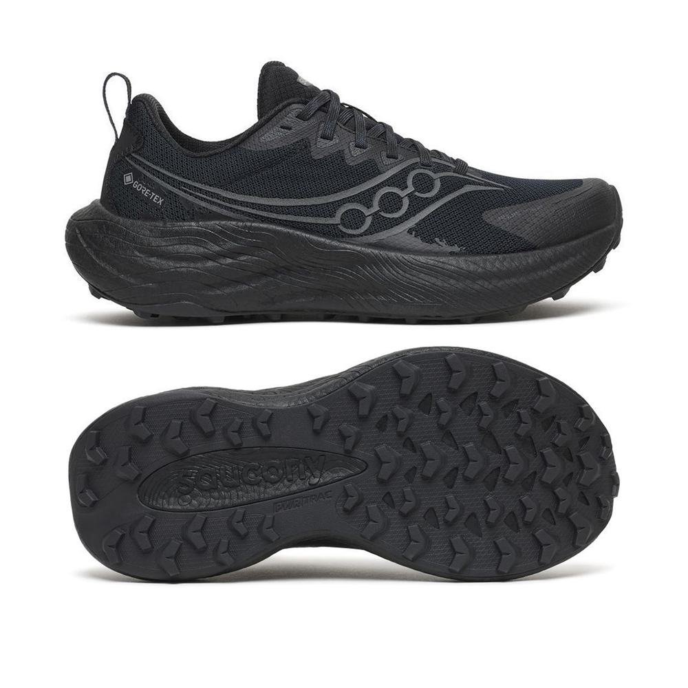 Saucony RIDE TR3 GTX Damen Trailrunningschuh – Triple Black