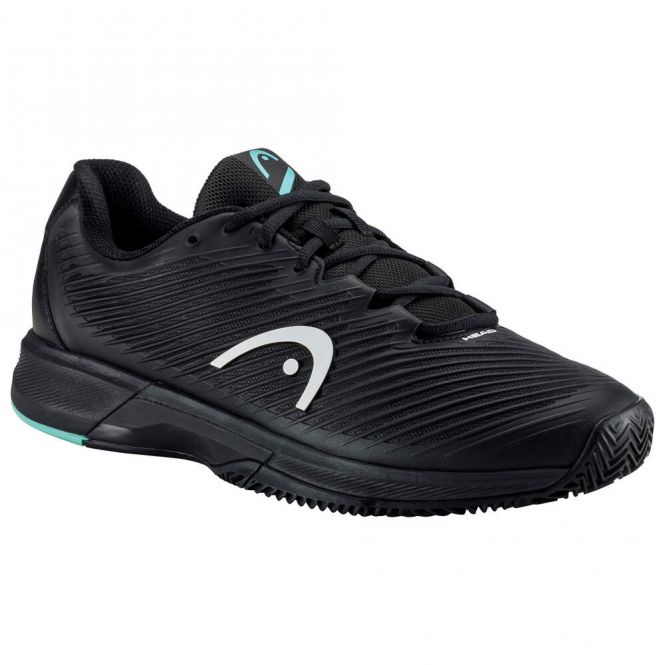Head Revolt Pro 4.0 Clay Herren Tennisschuh - black/teal 2023 Head Revolt Pro 4.0 Clay Herren Tennisschuh - black/teal 2023