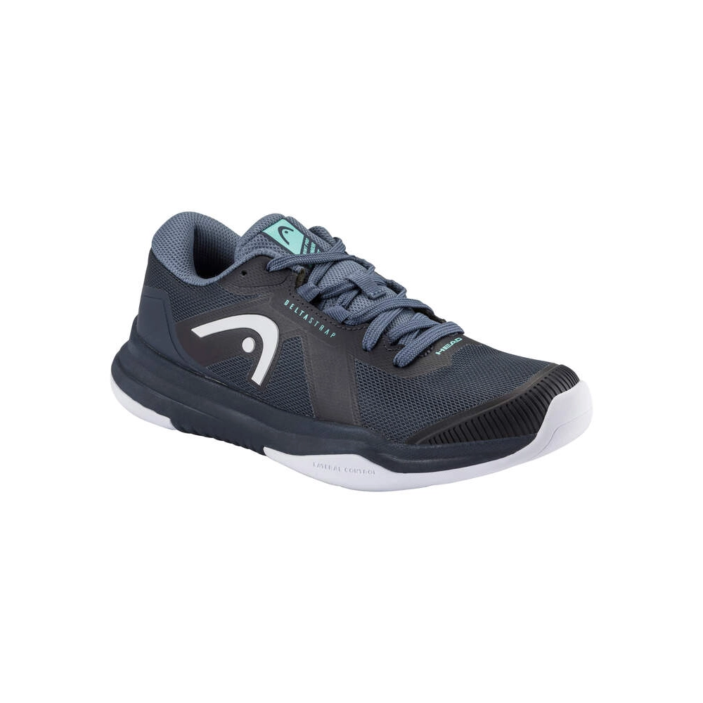HEAD Sprint 4.0 Carpet Kinder Tennisschuh - black/blue/teal