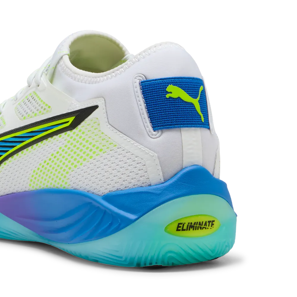 PUMA Eliminate NITRO™ SQD 4 Game On White/Red/Blue - Handballschuhe Herren PUMA Eliminate NITRO™ SQD 4 Game On White/Red/Blue - Handballschuhe Herren