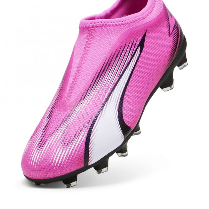 Puma ULTRA MATCH LL FG/AG JR Fussballschuh - poison pink