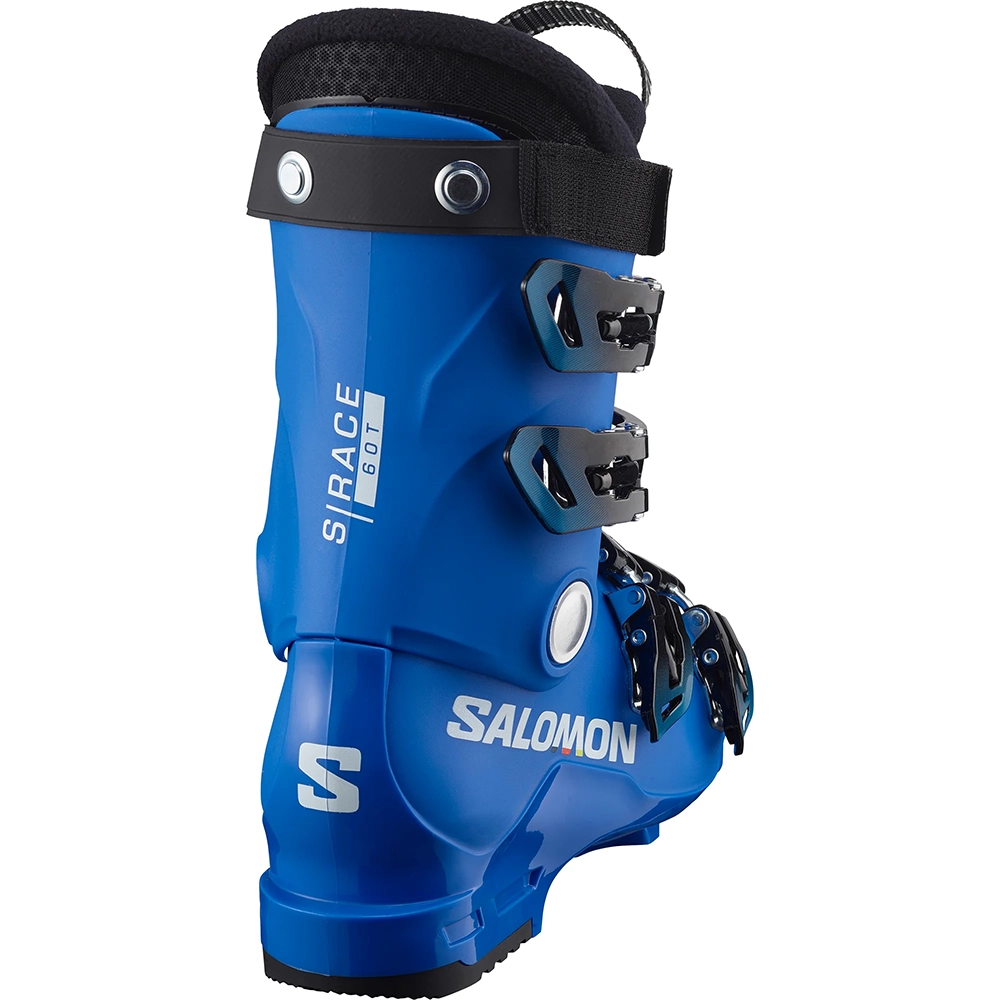 Salomon EQUIPE 60T L Kinder Alpin-Skischuhe - race blue/white