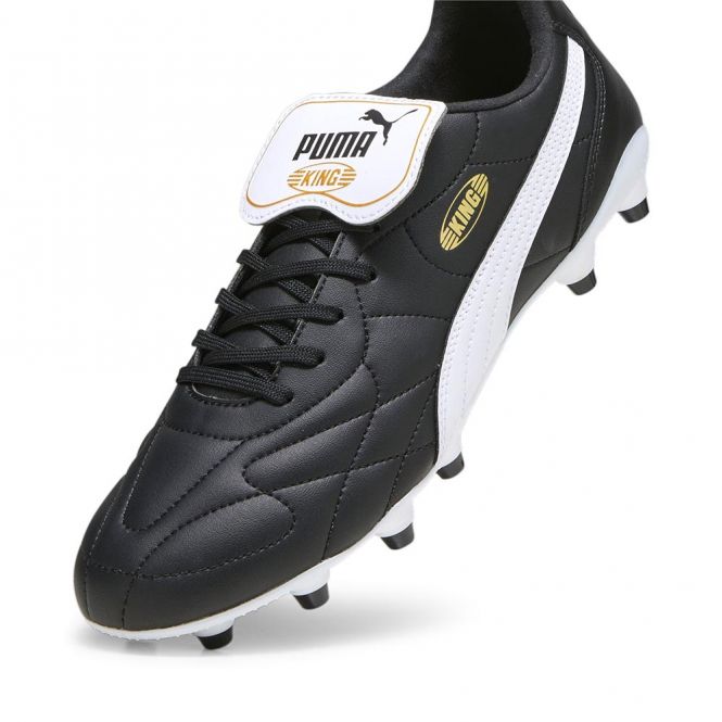 Puma KING TOP FG/AG Fussballschuh - schwarz weiss Puma KING TOP FG/AG Fussballschuh - schwarz weiss