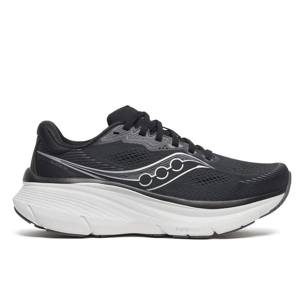 saucony Guide 19 Damen Stabilität-Laufschuh – Black | Silver