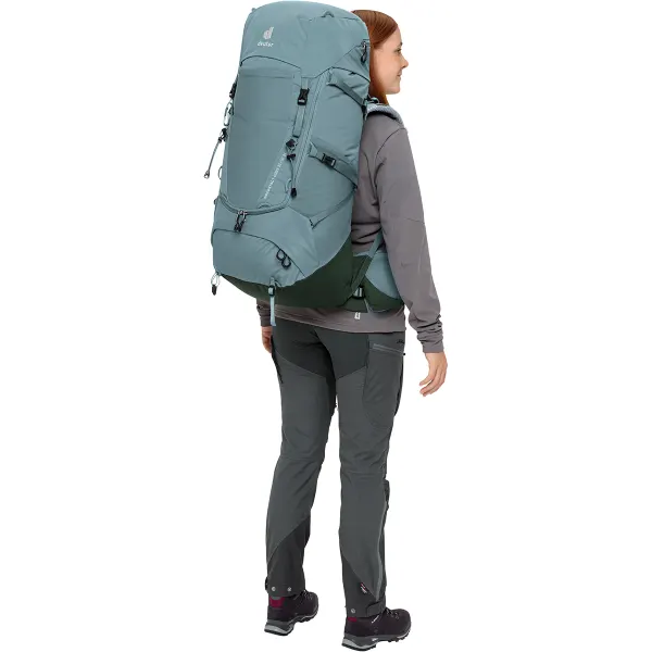 Deuter Aircontact Core 35+10 SL Damen Trekkingrucksack – SHALE/IVY