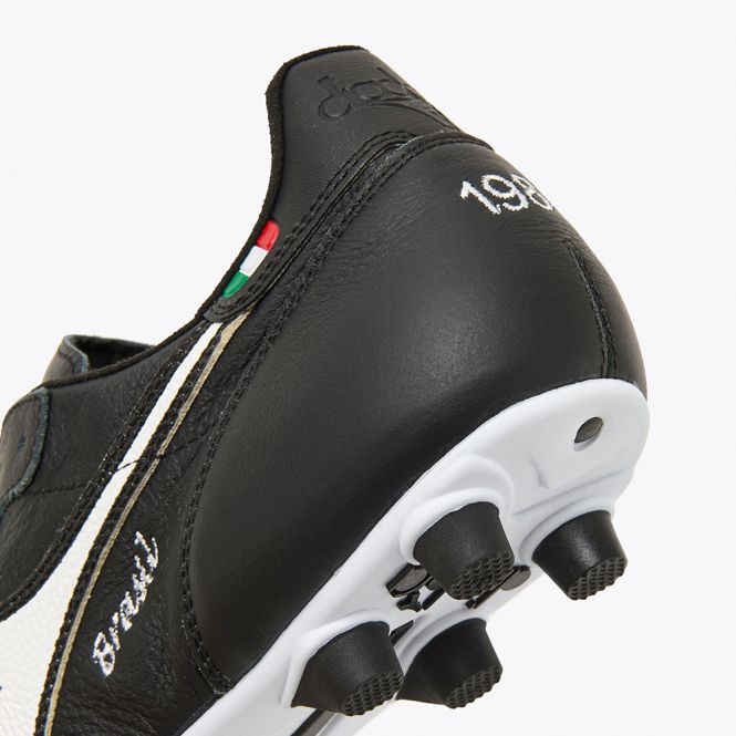 diadora BRASIL ITALY OG LT+ MDPU Fussballschuh - schwarz weiss diadora BRASIL ITALY OG LT+ MDPU Fussballschuh - schwarz weiss