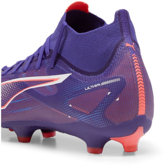 Puma ULTRA 5 MATCH+ FG/AG Damen Fussballschuh - Lapis Lazuli White-Sunset Glow