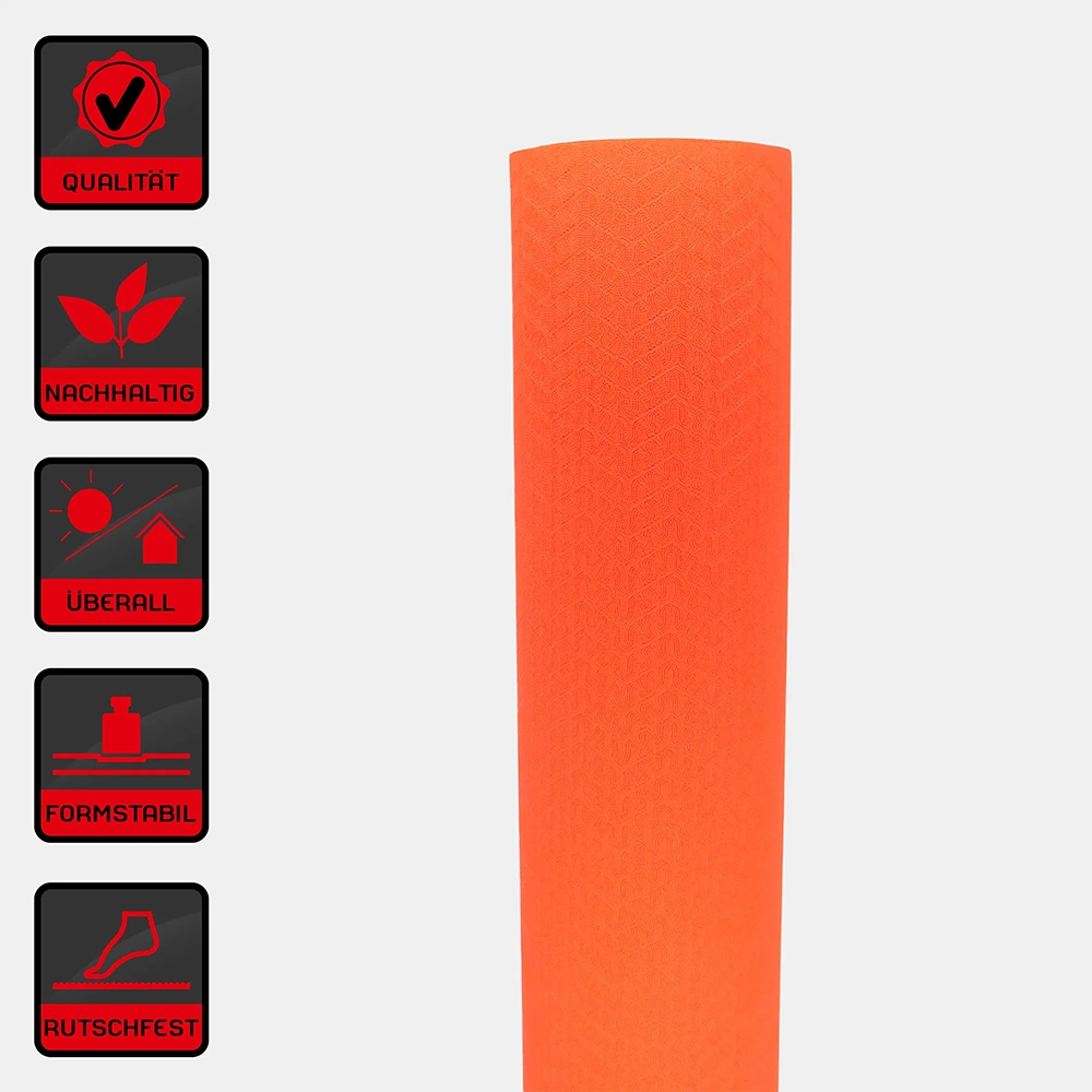 Deuser® Yoga Matte TPE - verschiedene Farben
