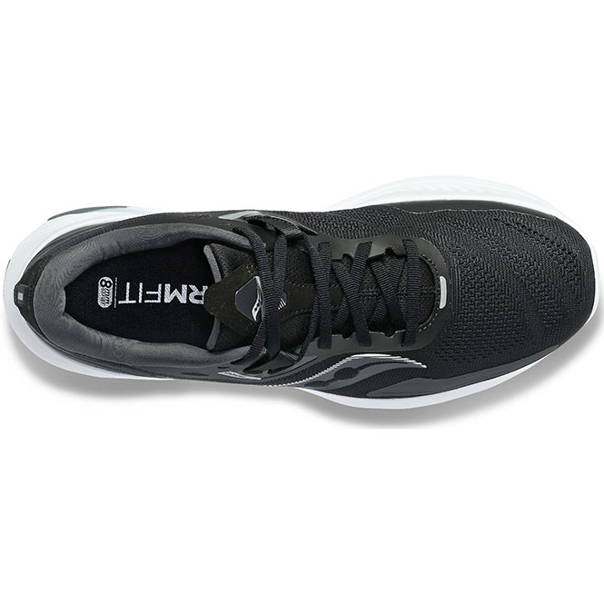 saucony Guide 15 Herren Stabilität- Laufschuh - schwarz/weiß saucony Guide 15 Herren Stabilität- Laufschuh - schwarz/weiß