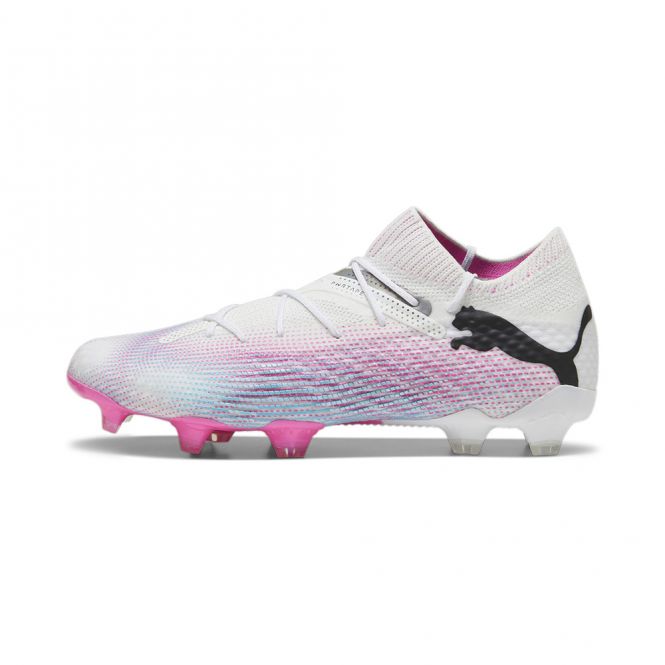 Puma FUTURE 7 ULTIMATE FG/AG Fussballschuh - white poison pink Puma FUTURE 7 ULTIMATE FG/AG Fussballschuh - white poison pink
