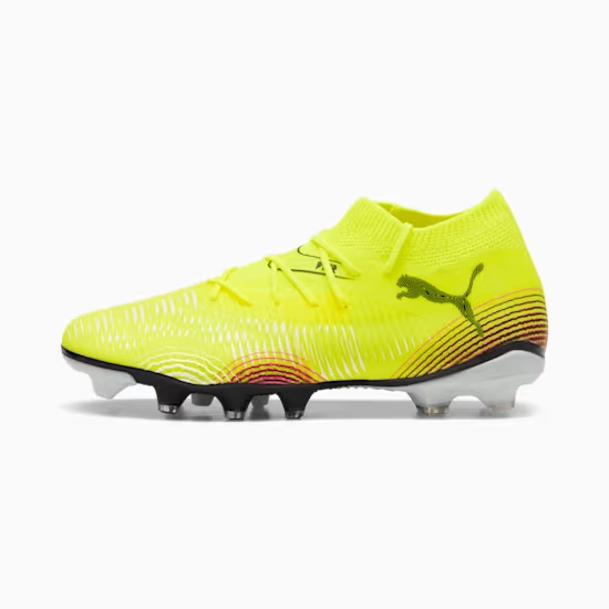 Puma FUTURE 8 MATCH FG/AG Fußballschuhe Damen - Yellow Alert