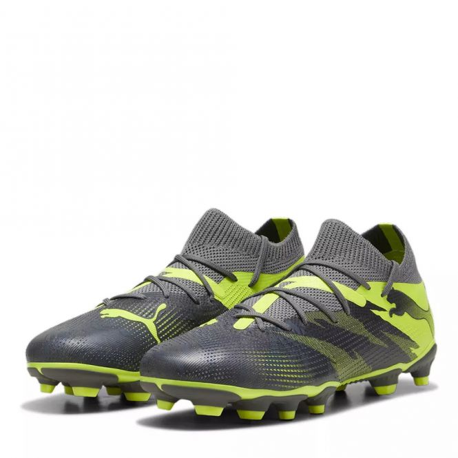 Puma FUTURE 7 MATCH Rush FG/AG Fussballschuh - Grau/Limette Puma FUTURE 7 MATCH Rush FG/AG Fussballschuh - Grau/Limette
