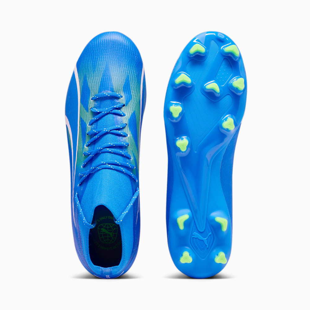 Puma ULTRA PRO FG/AG Fussballschuh - blue pro green