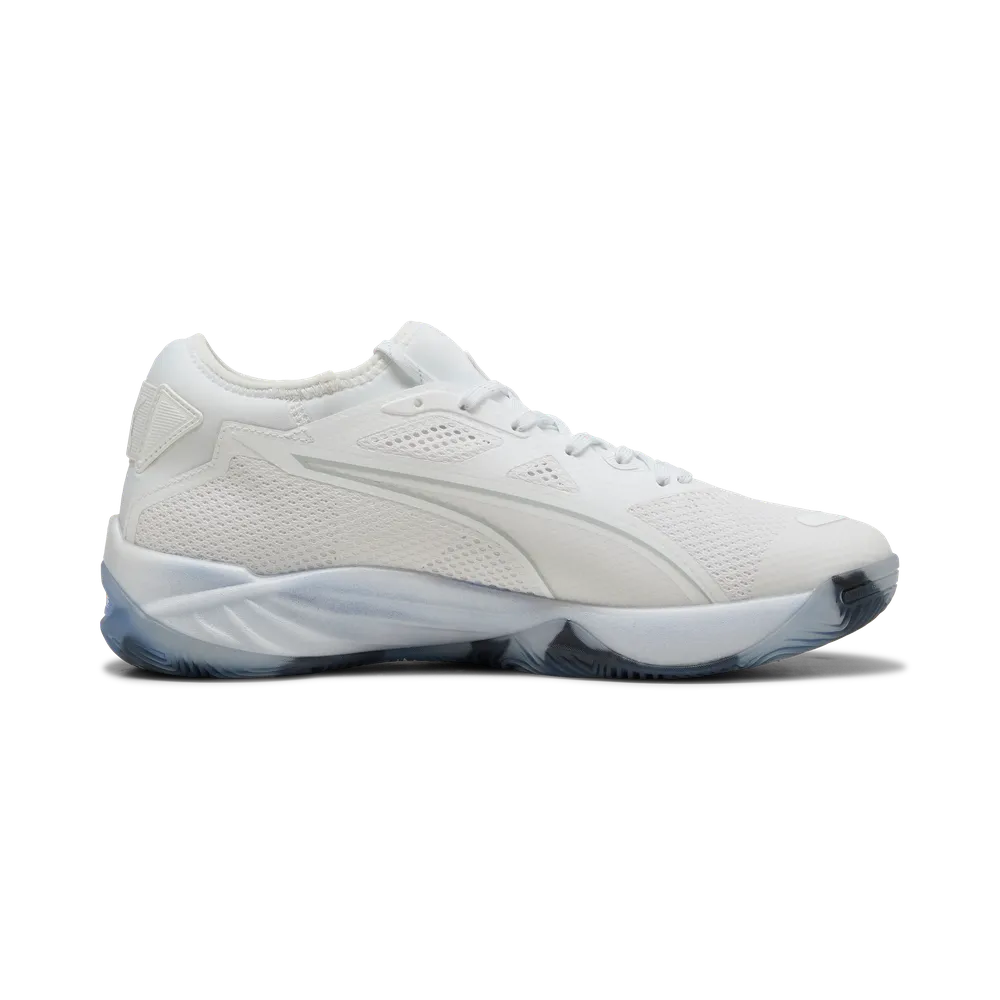 PUMA Eliminate NITRO™ SQD 4 White/Silver - Handballschuhe Herren