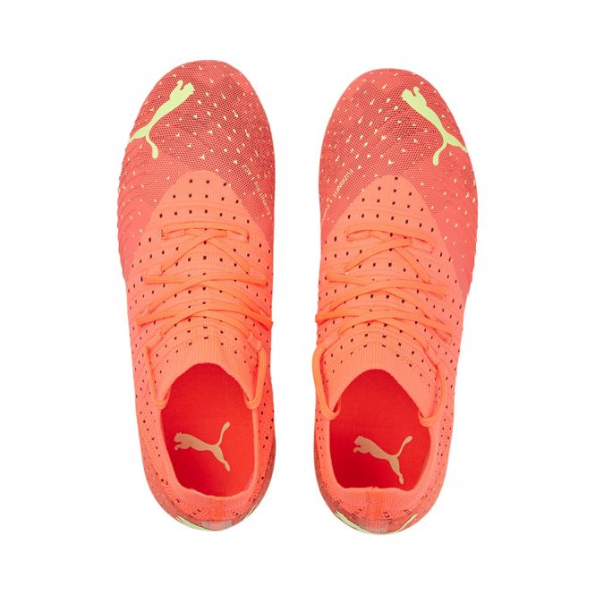 Puma FUTURE Z 3.4 FG/AG Jr Fußballschuhe - fiery coral fizzy light black salmon Puma FUTURE Z 3.4 FG/AG Jr Fußballschuhe - fiery coral fizzy light black salmon
