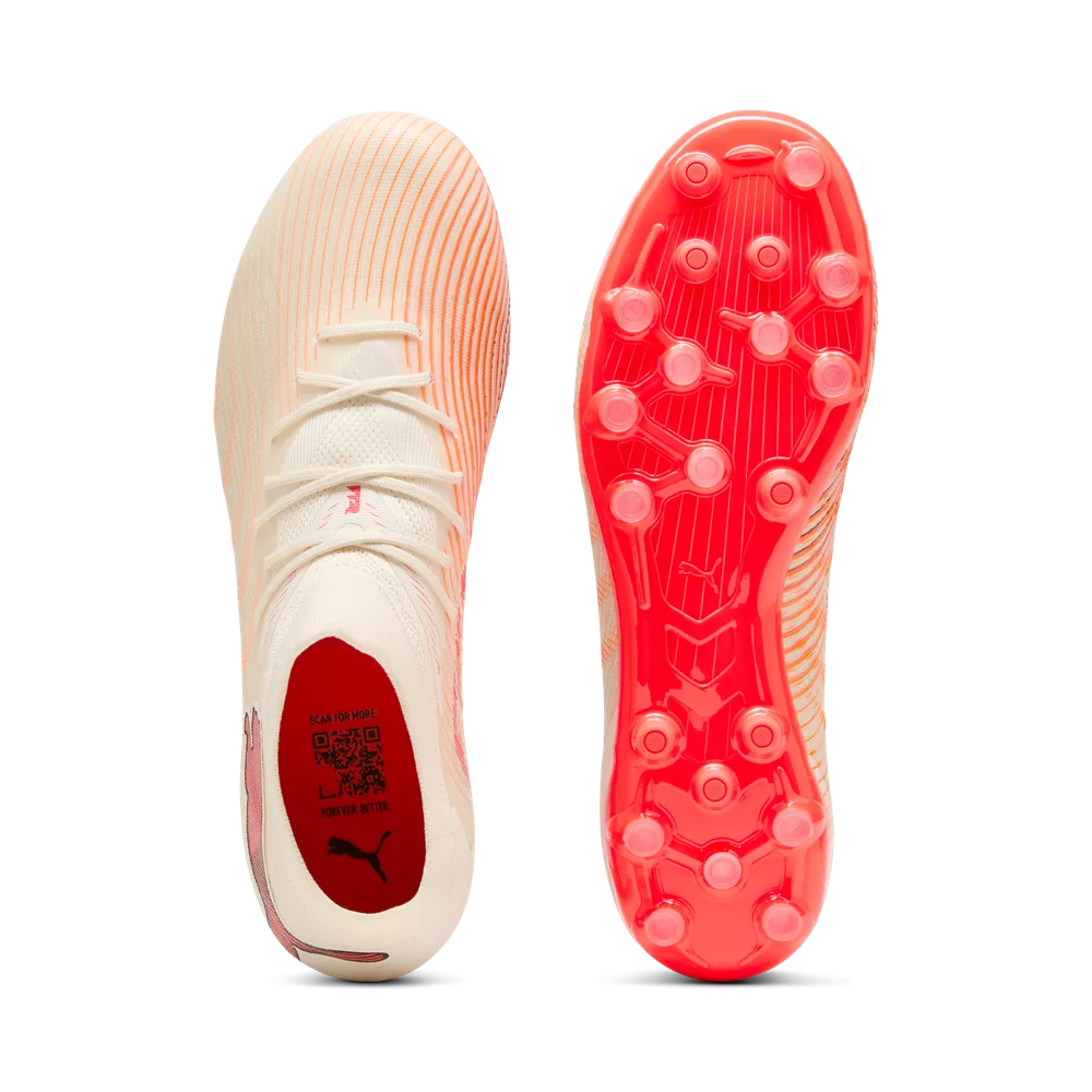 Puma FUTURE 9 MATCH MG Fußballschuhe – Sugared Almond / White Ultra Red / Black Puma FUTURE 9 MATCH MG Fußballschuhe – Sugared Almond / White Ultra Red / Black